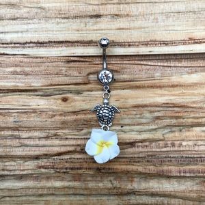 Hawaiian Turtle Belly Button Navel‎ Ring